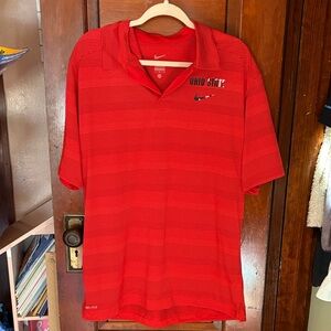 Nike Men's Scarlet Ohio State Polo